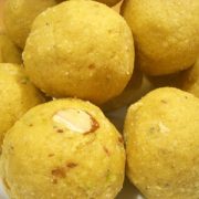 BADAM LADDU Delicious and rich sweet made with almonds for extra crunch