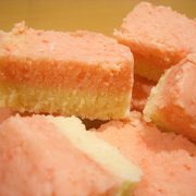 COCONUT BARFI Creamy barfi with a subtle coconut twist