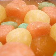 COLOURED CHUM CHUM Wickedly moreish sweet dessert smothered in syrup