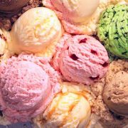 ICE CREAM Selection of flavours to chose from
